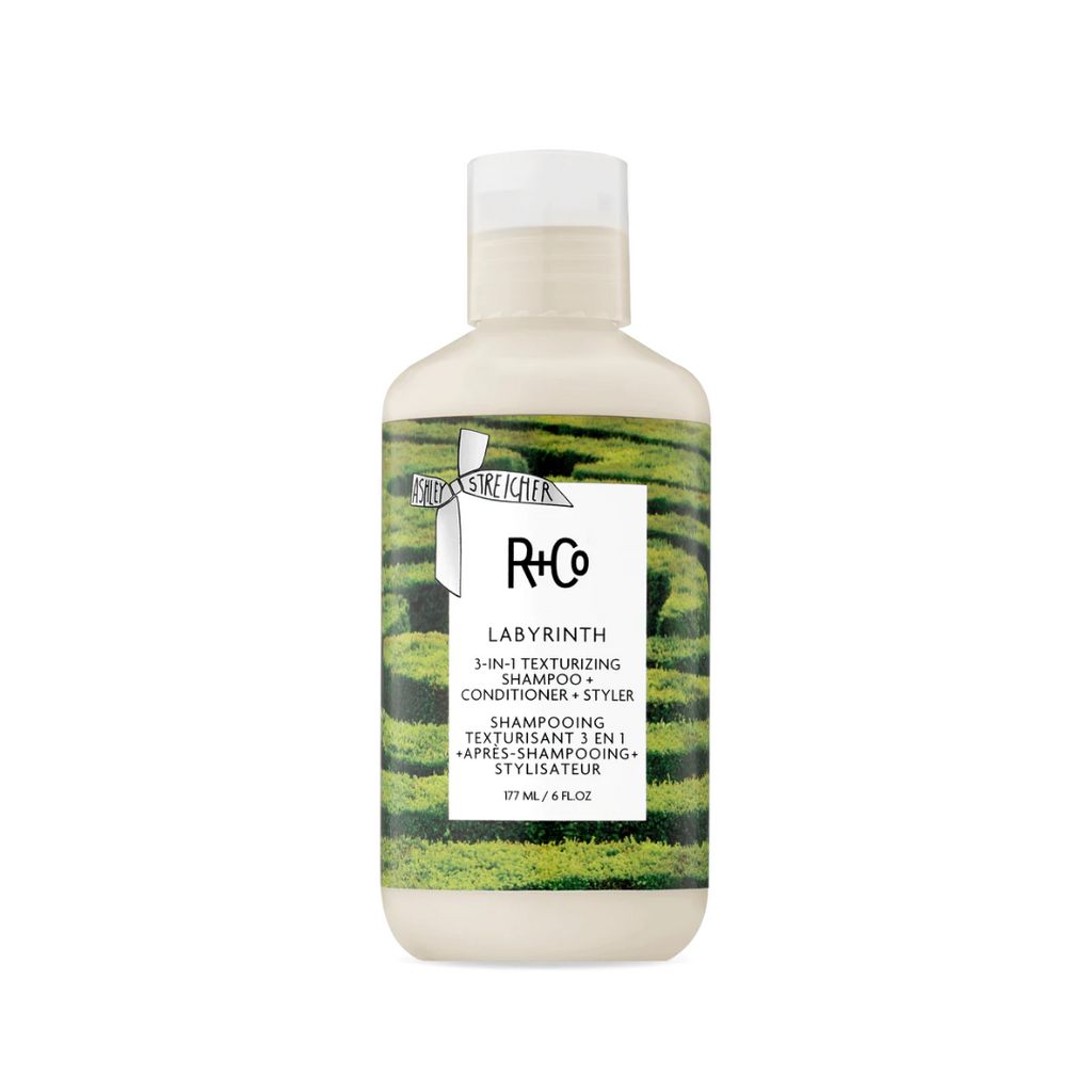 R+Co Labyrinth 3-in-1 Texturizing Shampoo + Conditioner + Styler